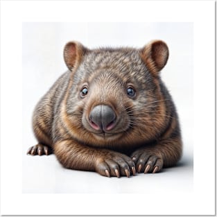 The Happy Wombat Posters and Art